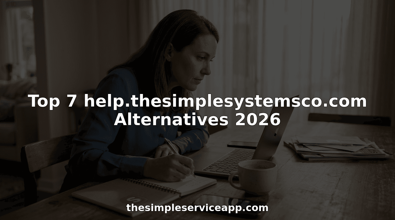 Top 7 help.thesimplesystemsco.com Alternatives 2026